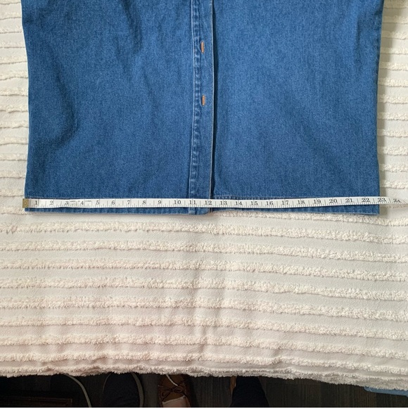 Marisa Canvas Denim A- Line Skirt Women’s L14 - Picture 6 of 14